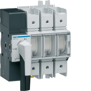 HAE316 Otočný vypínač 3P In=160 A; Ui=800 V; AC 23 2