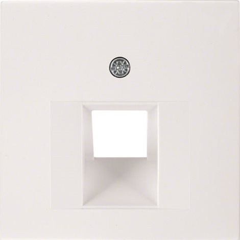 14078989 Centrální díl, pro zásuvku UAE, S.1/B.3/B.7 Glas, pol. bílá, lesk 1