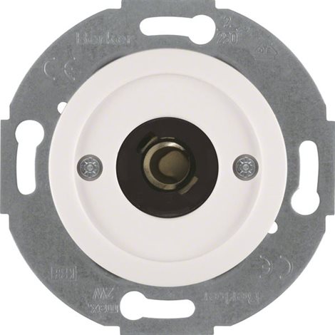 WTE5182WG (5104) Tlačítko, možnost kontrolky E10, 250 V ~, NO, okamžitý proud max. 2A 1