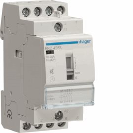 ERC425S Stykač s ručním ovládáním a sníženou hlučností 25A, 4S, 230V~50/60Hz