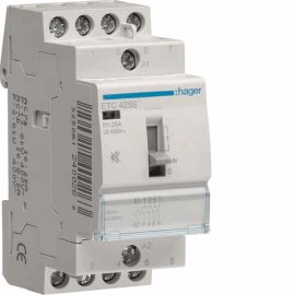 ETC425S Stykač s aut. návratem se sníž. hlučností  25A, 4S, 230V~50/60Hz