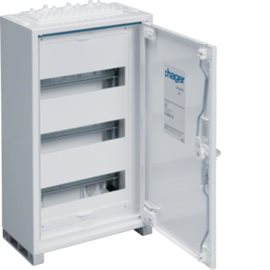 FWB31S Rozvaděč nástěnný FW, IP44, tř. ochr.II, 36 mod., 500x300x161mm, bezšr. svorky