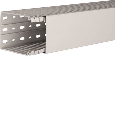 HA7100080 Propojovací kanál HA7 bezhalogenový 100x80, s víkem, sv. šedá 1