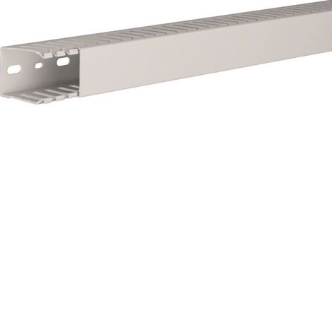 HNG5003707035B Propojovací kanál HNG 50x37 s víkem, sv.šedá 1