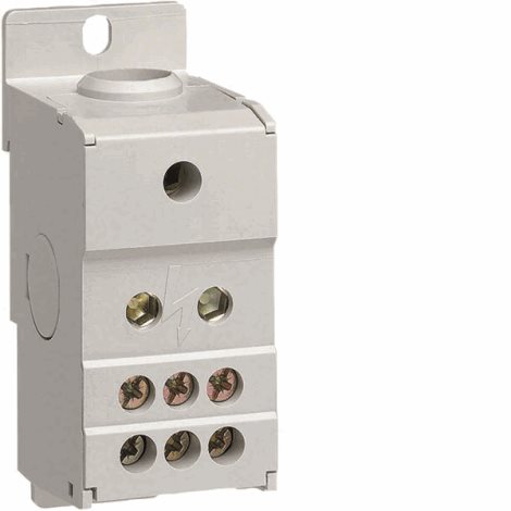 KJ02C Svorkovnicový blok pro rozbočení vedení, 160 A, 1-pól. 1