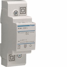 ST301 Zvonkový transformátorek 230V/8V- 0,5A 12V- 0,33A (~)