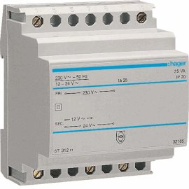 ST312 trafo bezp. 230V/12-24 25VA