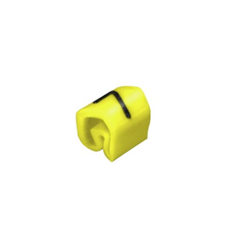 CLI C 02-3 GE/SW 7 MP CableLine, Označení vodičů a kabelů, 1.3 - 3 mm, 3 x 3.4 mm, Žlutá