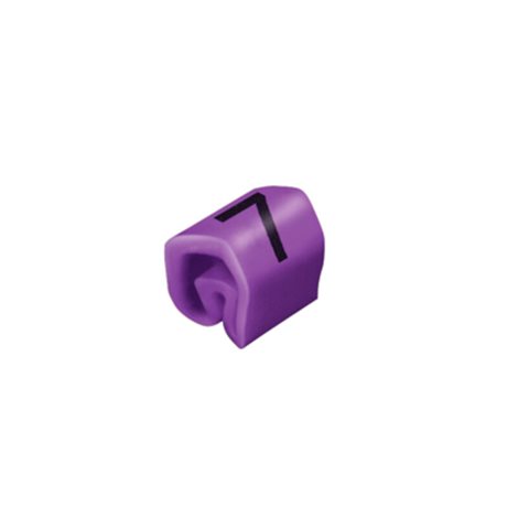CLI C 02-3 VI/WS 7 MP CableLine, Označení vodičů a kabelů, 1.3 - 3 mm, 3 x 3.4 mm, Fialová