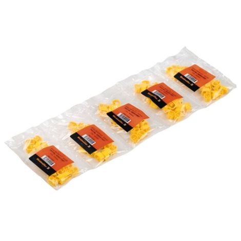 CLI C 1-3 GE/SW + MP CableLine, Označení vodičů a kabelů, 2.5 - 5 mm, 3 x 4.2 mm, Žlutá