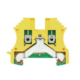 WPE 2.5 PE svorka, Šroubové připojení, 2.5 mm2, 300 A (2,5 mm2), zelená / žlutá
