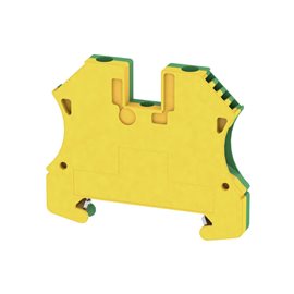WPE 4 PE svorka, Šroubové připojení, 4 mm2, 480 A (4 mm2), zelená / žlutá