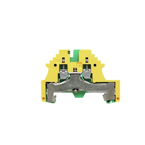 WPE 2.5N PE svorka, Šroubové připojení, 2.5 mm2, 300 A (2,5 mm2), zelená / žlutá