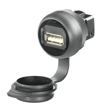 IE-FCM-USB-A Spojka FrontCom USB, USB 2,0, Typ A