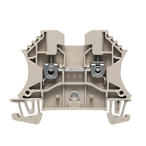 WDU 2.5 Průchozí svorka, Šroubové připojení, 2.5 mm2, 800 V, 24 A, Tmavě béžová
