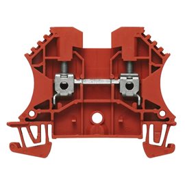 WDU 2.5 RT Průchozí svorka, Šroubové připojení, 2.5 mm2, 800 V, 24 A, Červená