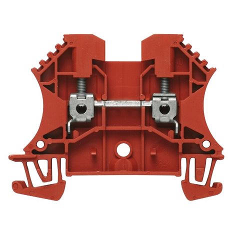 WDU 2.5 RT Průchozí svorka, Šroubové připojení, 2.5 mm2, 800 V, 24 A, Červená