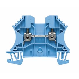 WDU 2.5 BL Průchozí svorka, Šroubové připojení, 2.5 mm2, 800 V, 24 A, Modrá