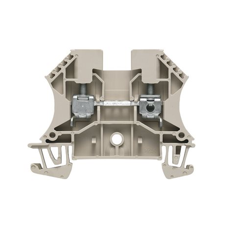 WDU 4 Průchozí svorka, Šroubové připojení, 4 mm2, 800 V, 32 A, Tmavě béžová