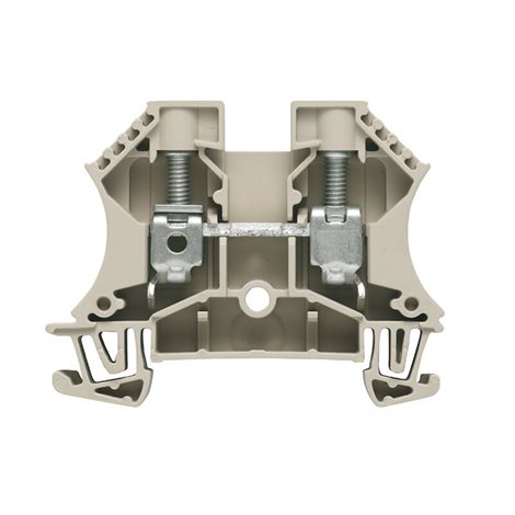 WDU 10 Průchozí svorka, Šroubové připojení, 10 mm2, 1000 V, 57 A, Tmavě béžová