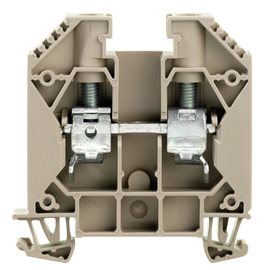 WDU 16 Průchozí svorka, Šroubové připojení, 16 mm2, 1000 V, 76 A, Tmavě béžová