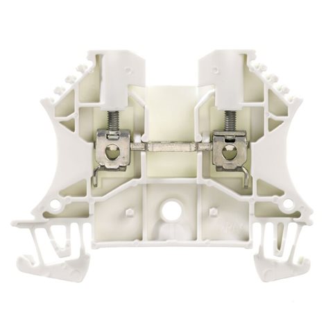 WDU 2.5 WS Průchozí svorka, Šroubové připojení, 2.5 mm2, 800 V, 24 A, Bílá