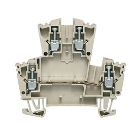 WDK 2.5 ZQV Průchozí svorka, Svorka se dvěma vrstvami, Šroubové připojení, 2.5 mm2, 400 V,