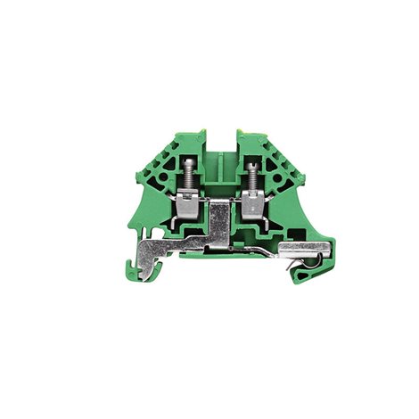 WPE 4N PE svorka, Šroubové připojení, 4 mm2, 480 A (4 mm2), zelená / žlutá