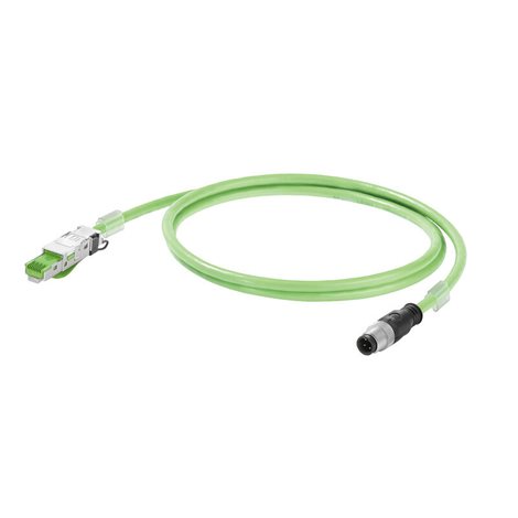 IE-C5DD4UG0050MCSA20-E Vlečný kabel, PROFINET, M12 D-kódování – IP 67 rovný konektor samec