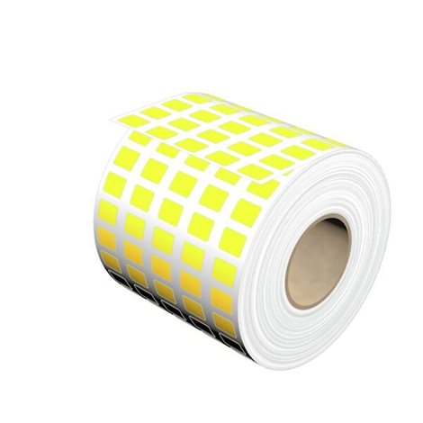 THM MT30X 15/9 GE THM, Značky na přístroje, 9 x 15 mm, Žlutá