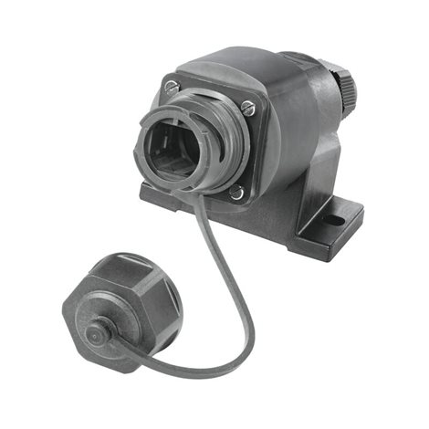 IE-OP-V01P-1S Spojovací skříňka montovaná na stěnu, IP67, Varianta 1 dle IEC 61076-3-106
