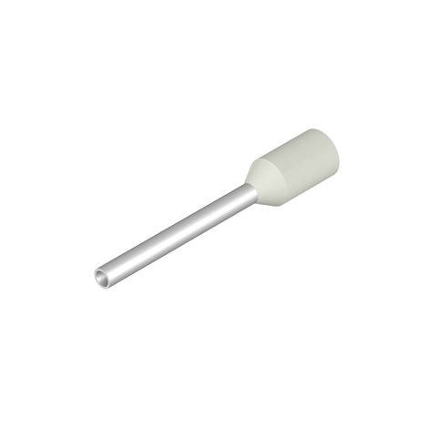 H0,5/18D W Vodič a dutinka, standard, 14 mm, 12 mm, bílá