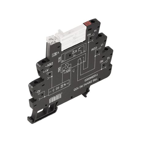TRS 230VAC RC 1CO TERMSERIES, Reléový modul, Počet kontaktů: 1 CO contact AgNi, Jmenovité 