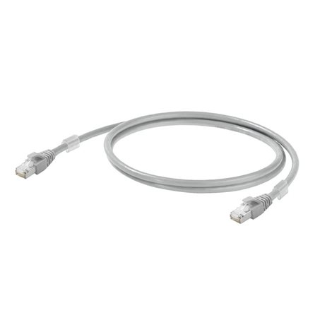 IE-C6FP8LD0005M40M40-D Propojovací kabel, RJ45 IP 20, RJ45 IP 20, Kat.6<sub>A</sub> / Tříd