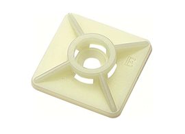 CBH 19/19 NATUR Kabelové vázací pásky, Výška x šířka: 19 x 19 mm, Plast, 80 N