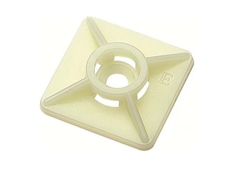 CBH 19/19 NATUR Kabelové vázací pásky, Výška x šířka: 19 x 19 mm, Plast, 80 N