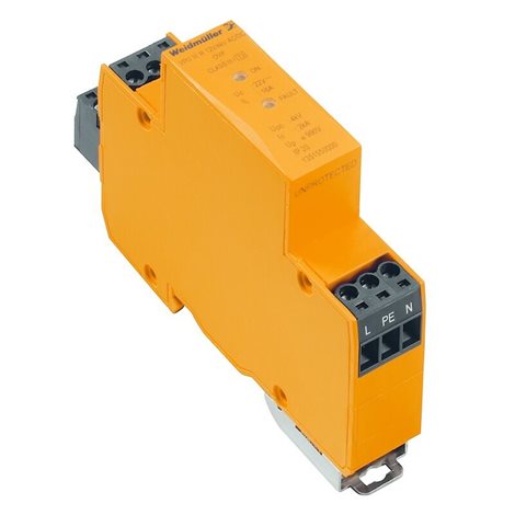 VPU III R 24V/4KV AC/DC Přepěťová ochrana, Nízké napětí, s dálkovým kontaktem, Jednofázový