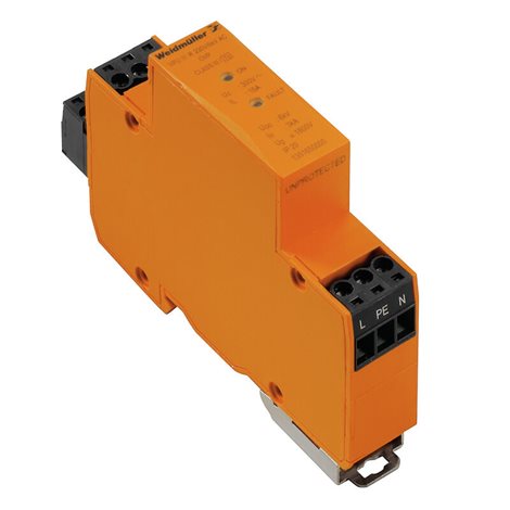 VPU III R 230V/6KV AC Přepěťová ochrana, Nízké napětí, s dálkovým kontaktem, Jednofázový, 