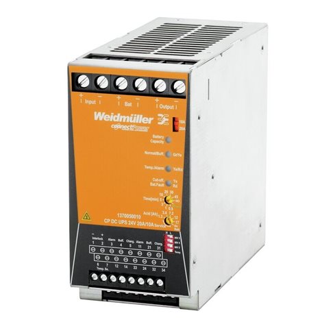 CP DC UPS 24V 20A/10A Řídicí jednotka UPS