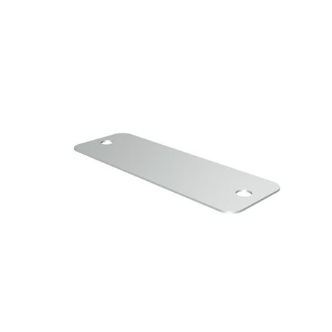 CC-M 18/52 2X3 AL MetalliCard, Značky na přístroje, 18 x 52 mm, Stříbrná