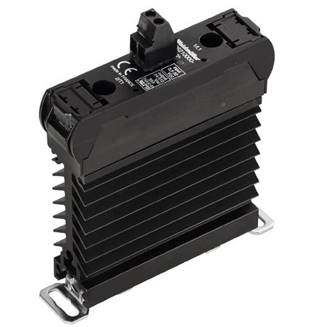 PSSR 24VDC/1PH AC 25A Výkonové relé v pevné fázi, Polovodičový stykač, 1 Spínací kontakt (