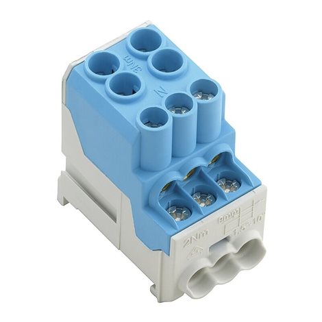 WPD 100 2X25/6X10 BL modrá