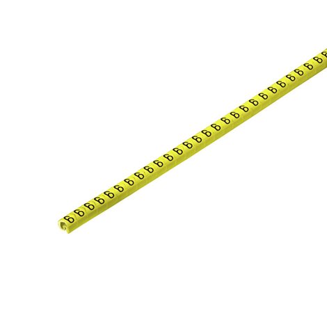 CLI C 02-3 GE/SW 6 CD CableLine, Označení vodičů a kabelů, 1.3 - 3 mm, 3 x 3.4 mm, Žlutá