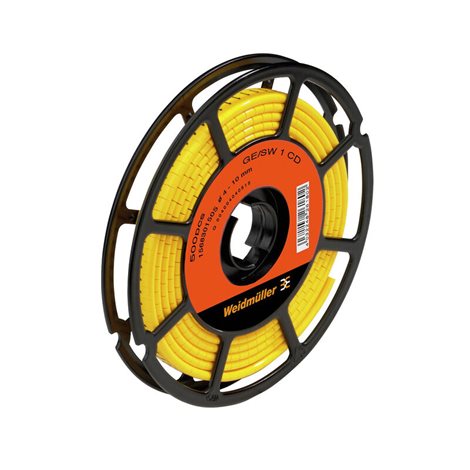 CLI M 2-4 GE/SW 6 CD CableLine, Označení vodičů a kabelů, 10 - 317 mm, 4 x 11.3 mm, Žlutá