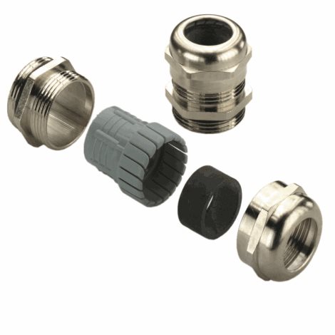 VG M20 - MS 68 VG MS (standardní mosazná kabelová průchodka), Kabelové těsnění, M 20, 8 mm