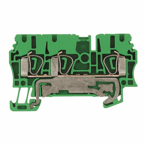 ZPE 2.5/3AN PE svorka, Připojení s kotevní svorkou, 2.5 mm2, 300 A (2,5 mm2), zelená / žlu