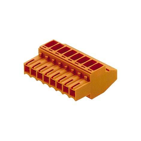 BL 3.50/04/90 SN OR BX Zásuvný konektor PCB plug in, zdířka, 3.50 mm, Počet pólů: 4, 90°, 