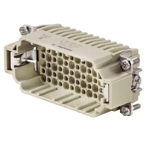 HDC HDD 72 MC HDC vložka, Zástrčka, 250 V, 10 A, Počet pólů: 72, Nalisované připojení, Vel