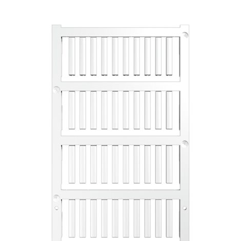 VT SF 1/21 MC NE WS V0 SlimFix, Označení vodičů a kabelů, 1.7 - 2.1 mm, 21 x 3.2 mm, Bílá