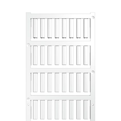 VT SF 3/21 MC NE WS V0 SlimFix, Označení vodičů a kabelů, 3 - 3.7 mm, 21 x 4.6 mm, Bílá